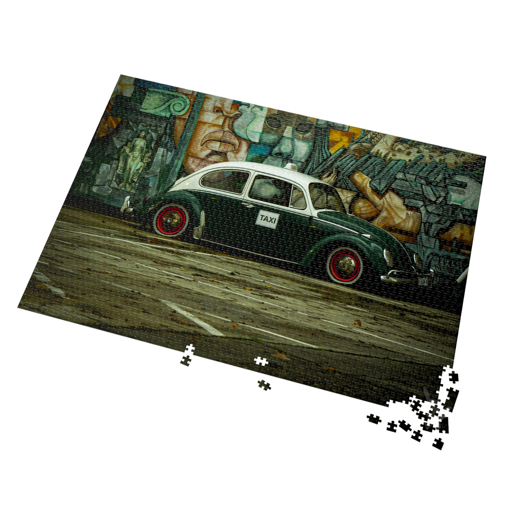 Sacramento Matte  Back Alley Cab— Jigsaw Puzzle (6 Sizes)