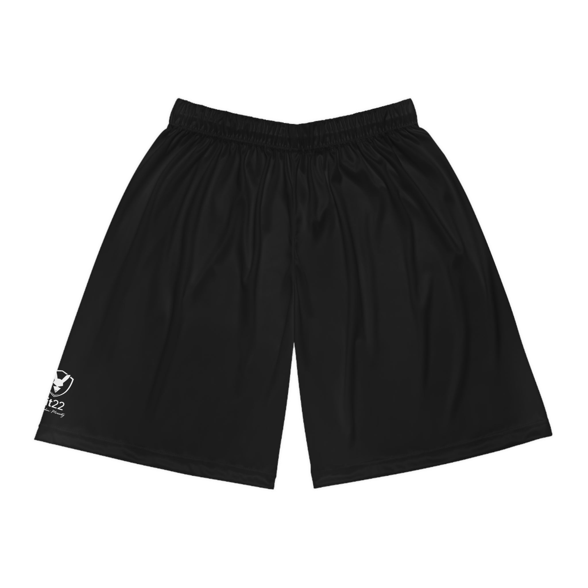 ]Fit22 by Gordon Moriarty - Black Basketball Shorts