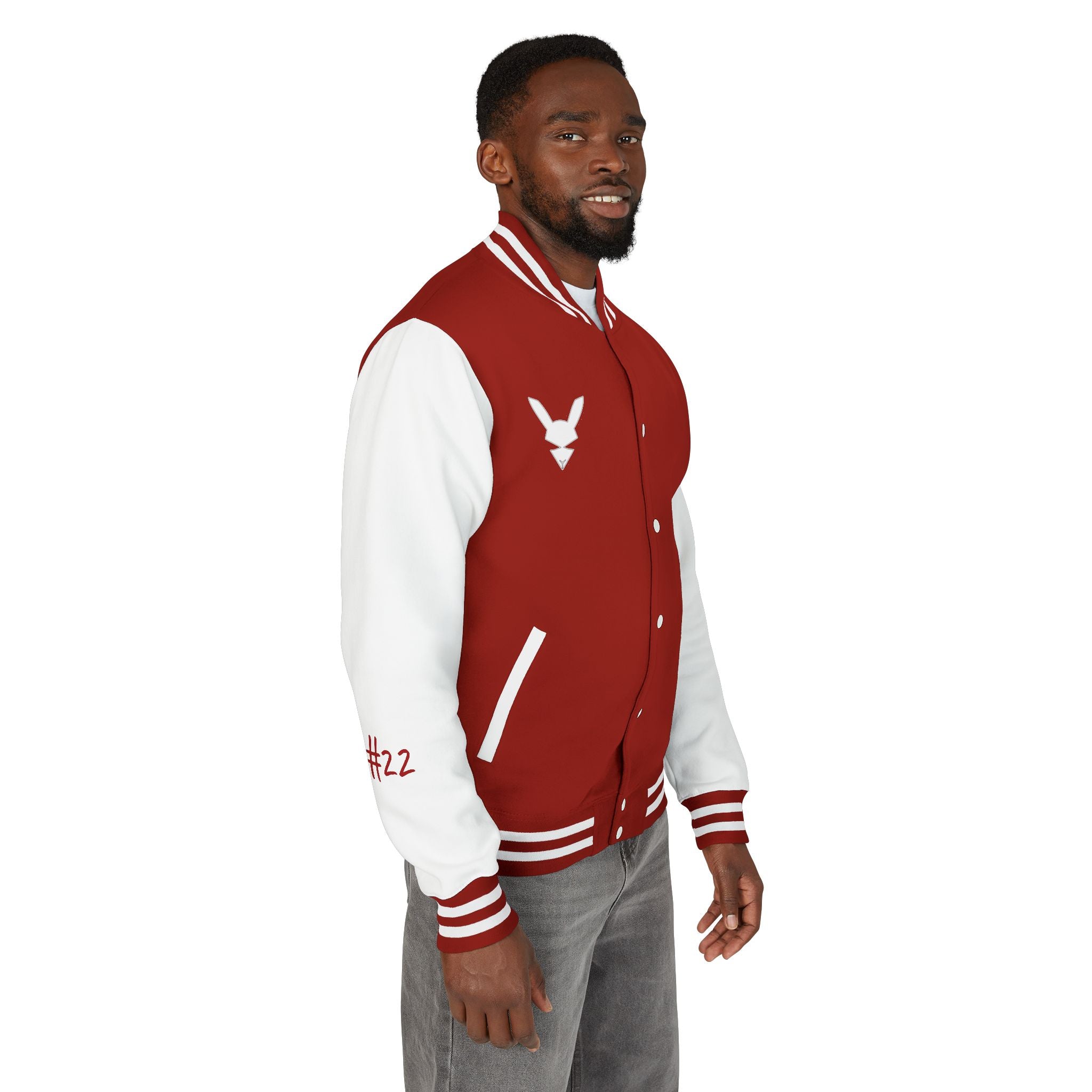 Fit22 Sports Club Varsity Letterman Jacket —