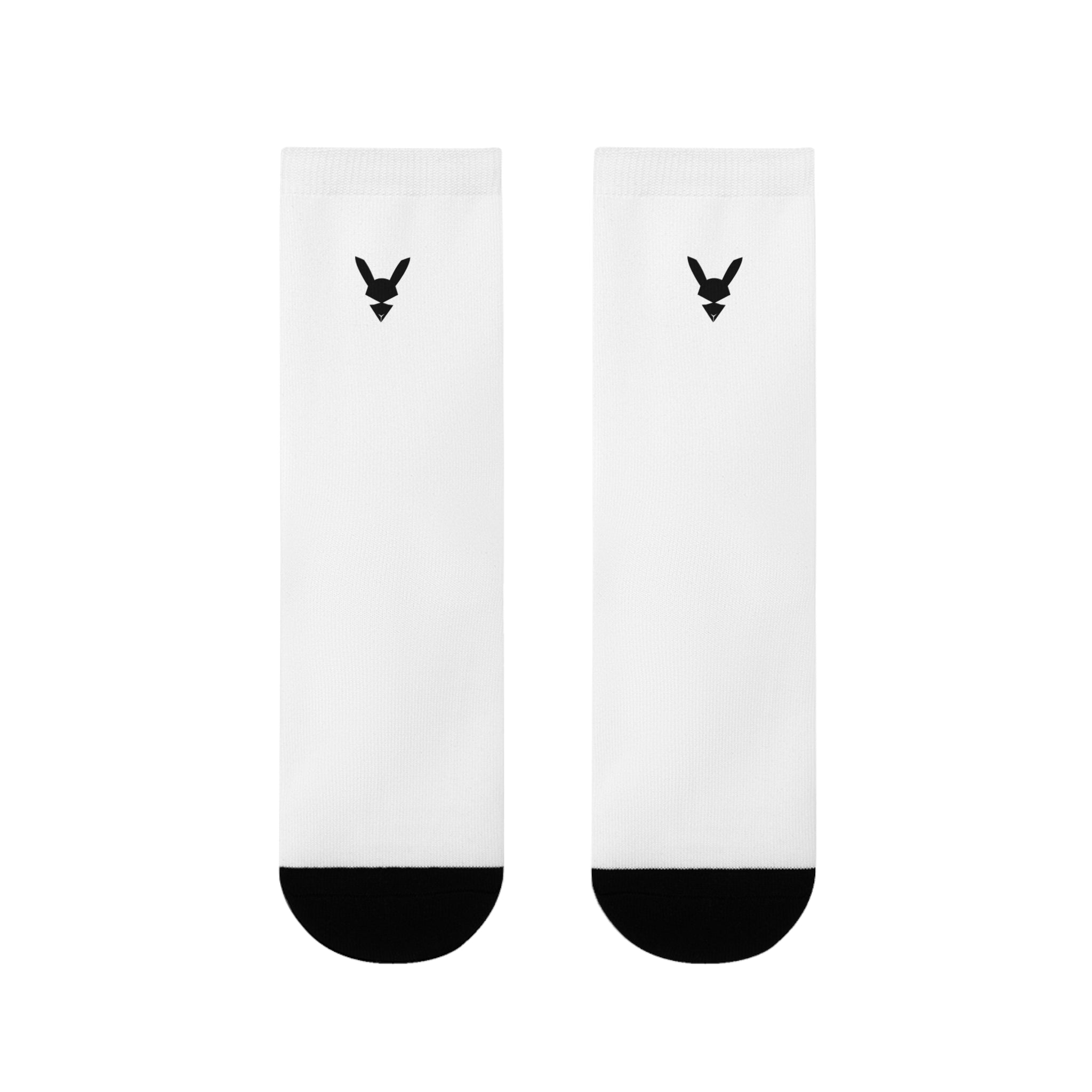 Flagship Logo Crew Socks — Sublimation 25% Cotton