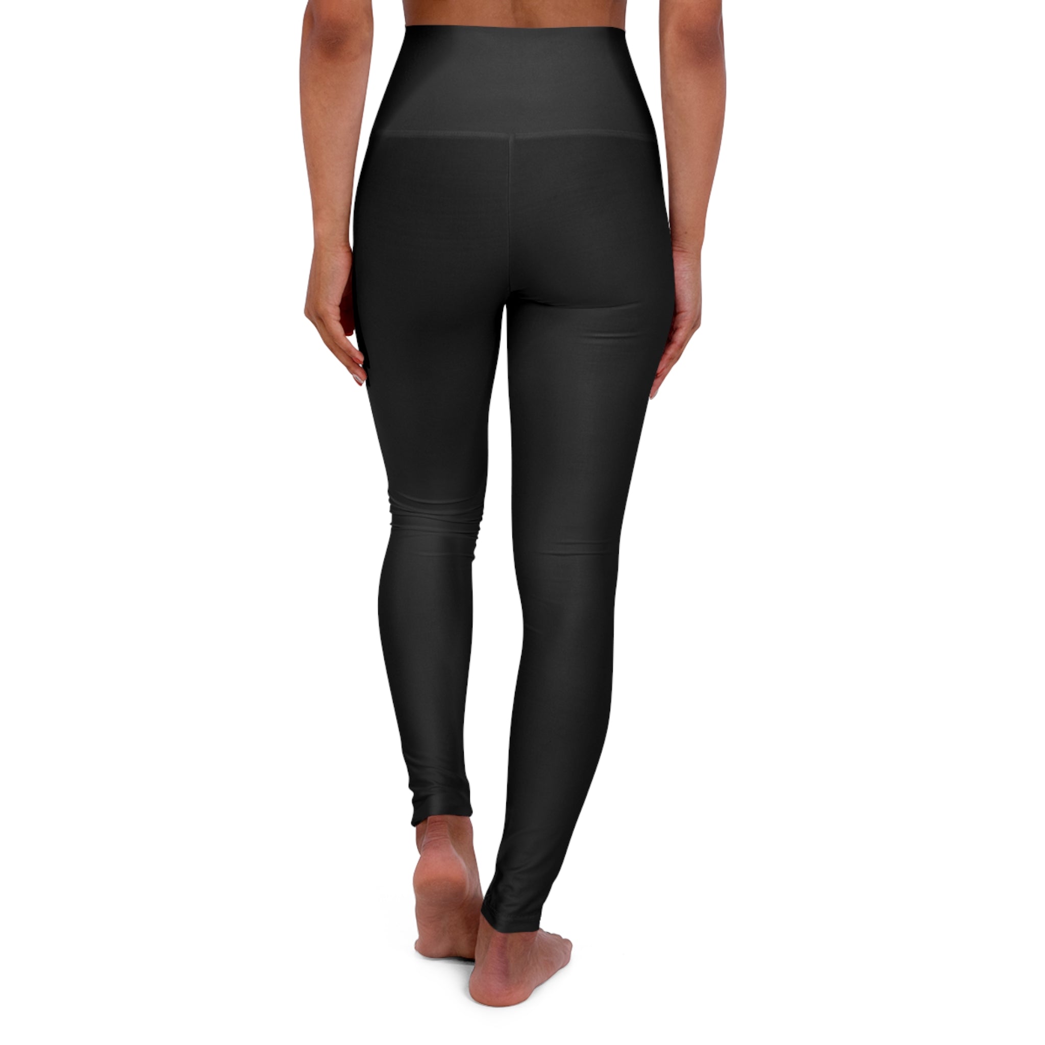 Fit22 by Gordon Moriarty - Black High-Waisted Yoga Performance Leggings