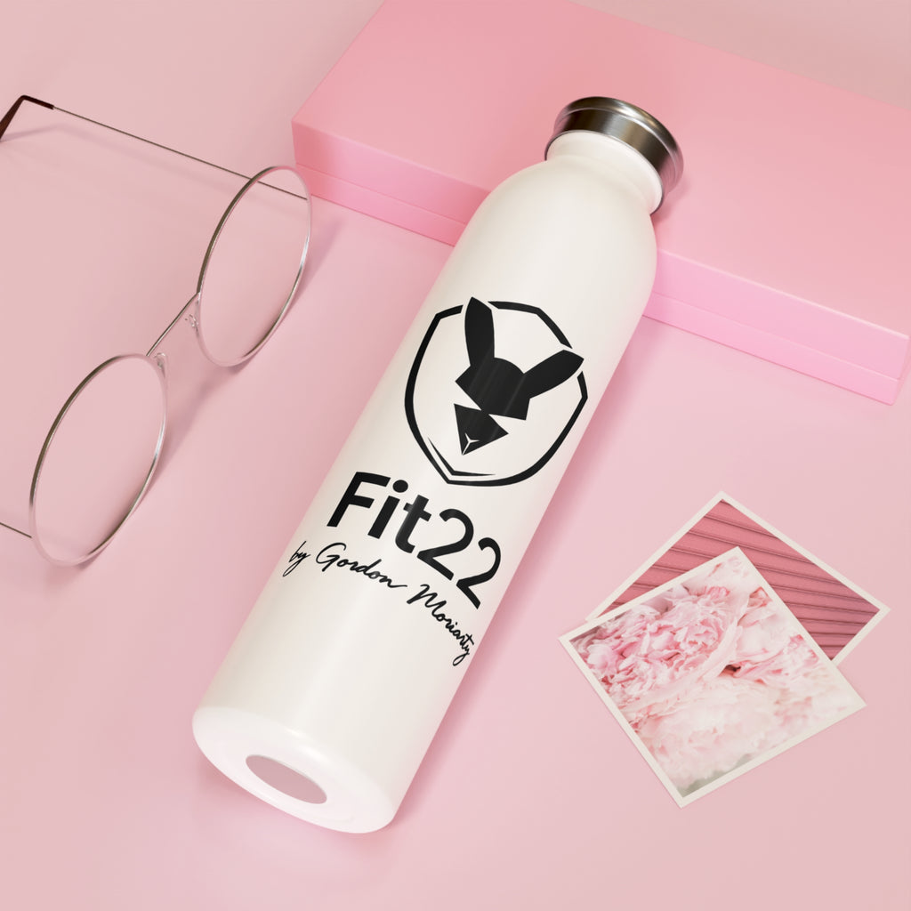 Fit22 Branded Stainless Steel Bottle, Fitness Hydration Bottle