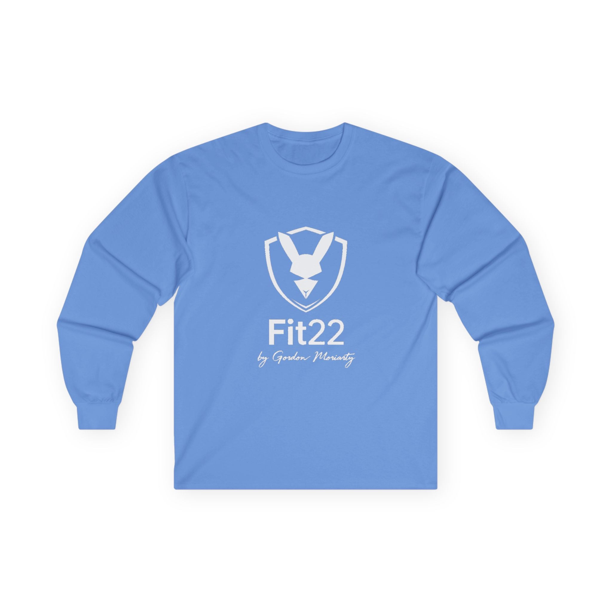 Fit22 by Gordon Moriarty - Long Sleeve Tee — Fitness Logo Shirt