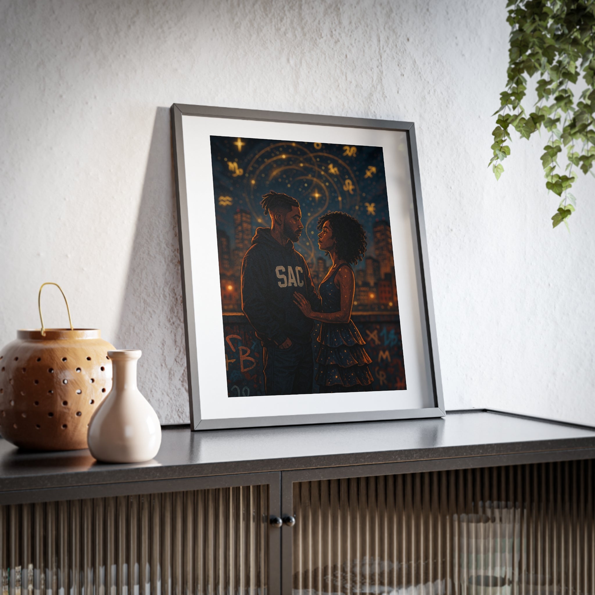 Sacramento Cosmic Romance  -  AI ART (@AI_by_Gordon22)