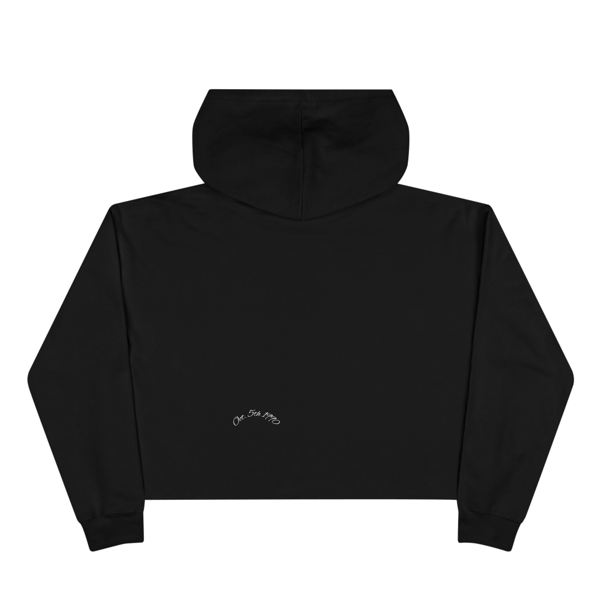 Flagship Logo Cropped Hoodie