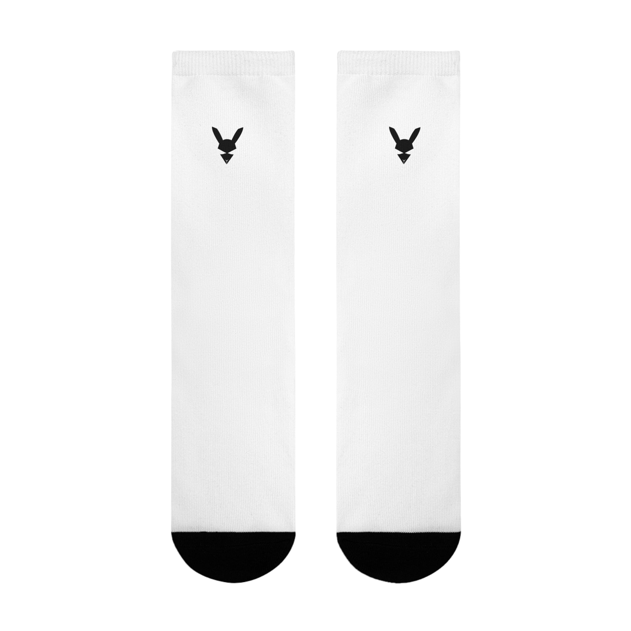 Flagship Logo Crew Socks — Sublimation 25% Cotton