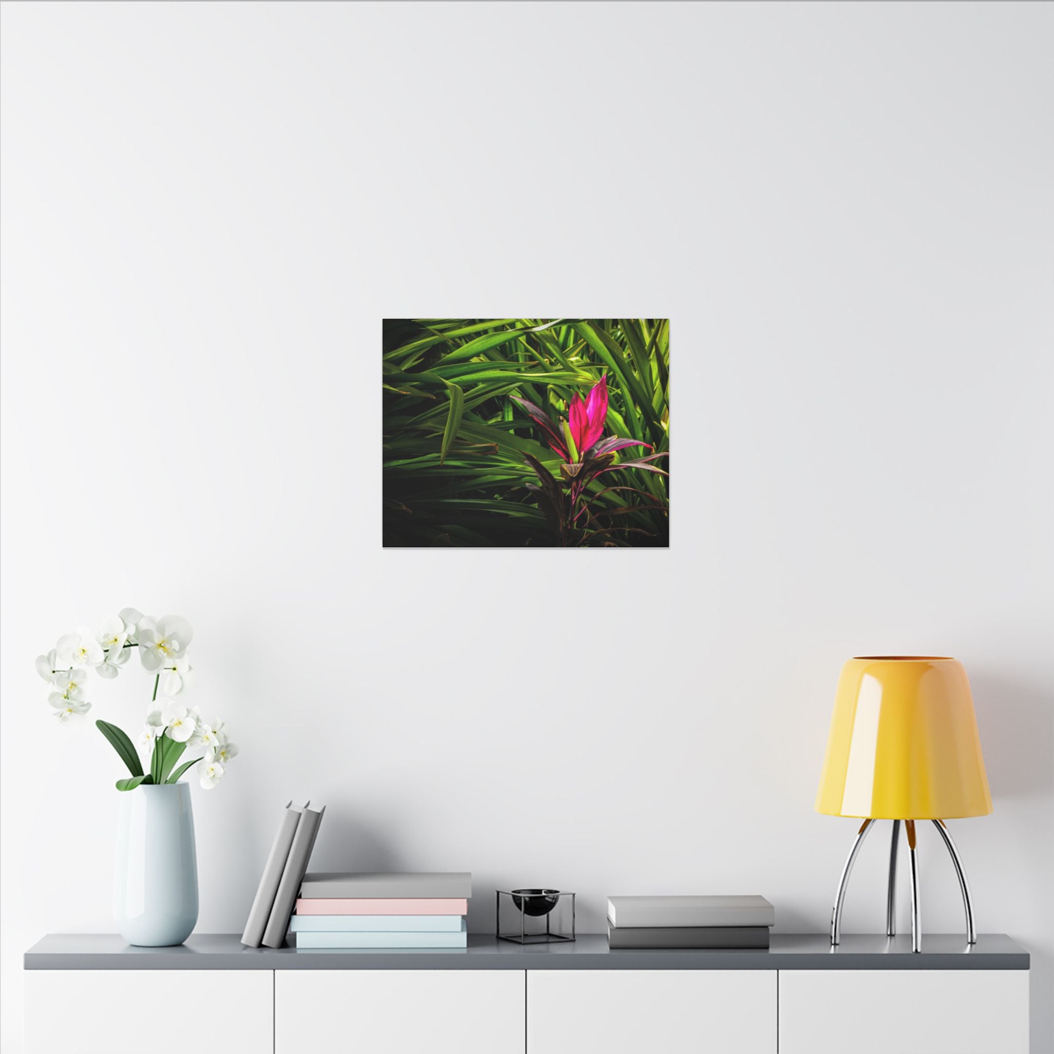 Bloom - Nature Collection Matte Canvas, Framed (Multi-color)