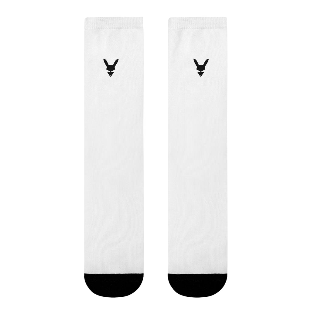 Flagship Logo Crew Socks — Sublimation 25% Cotton