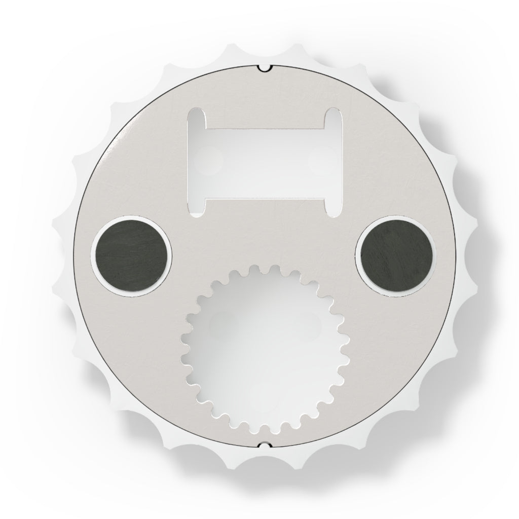 Bottle Opener — Fit22 Fitness Logo Bottle Opener by Gordon Moriarty