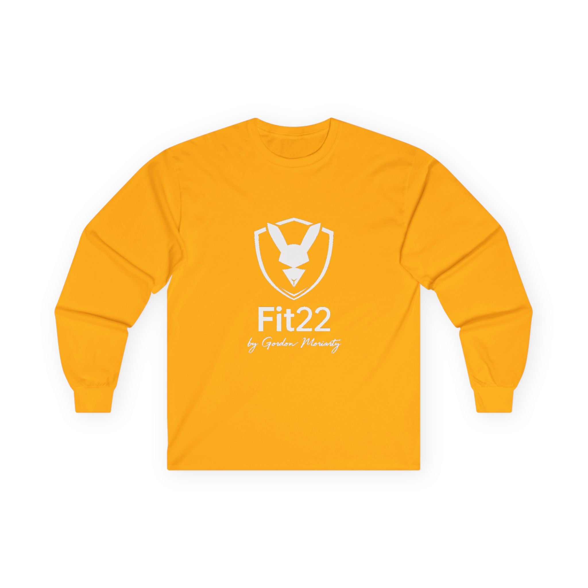 Fit22 by Gordon Moriarty - Long Sleeve Tee — Fitness Logo Shirt
