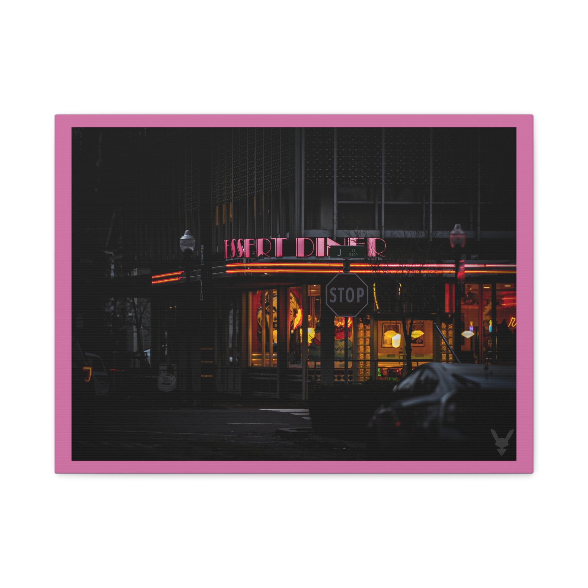 Sacramento Midtown Evening Glow Matte Canvas (Stretched) — “#CaptureEverything