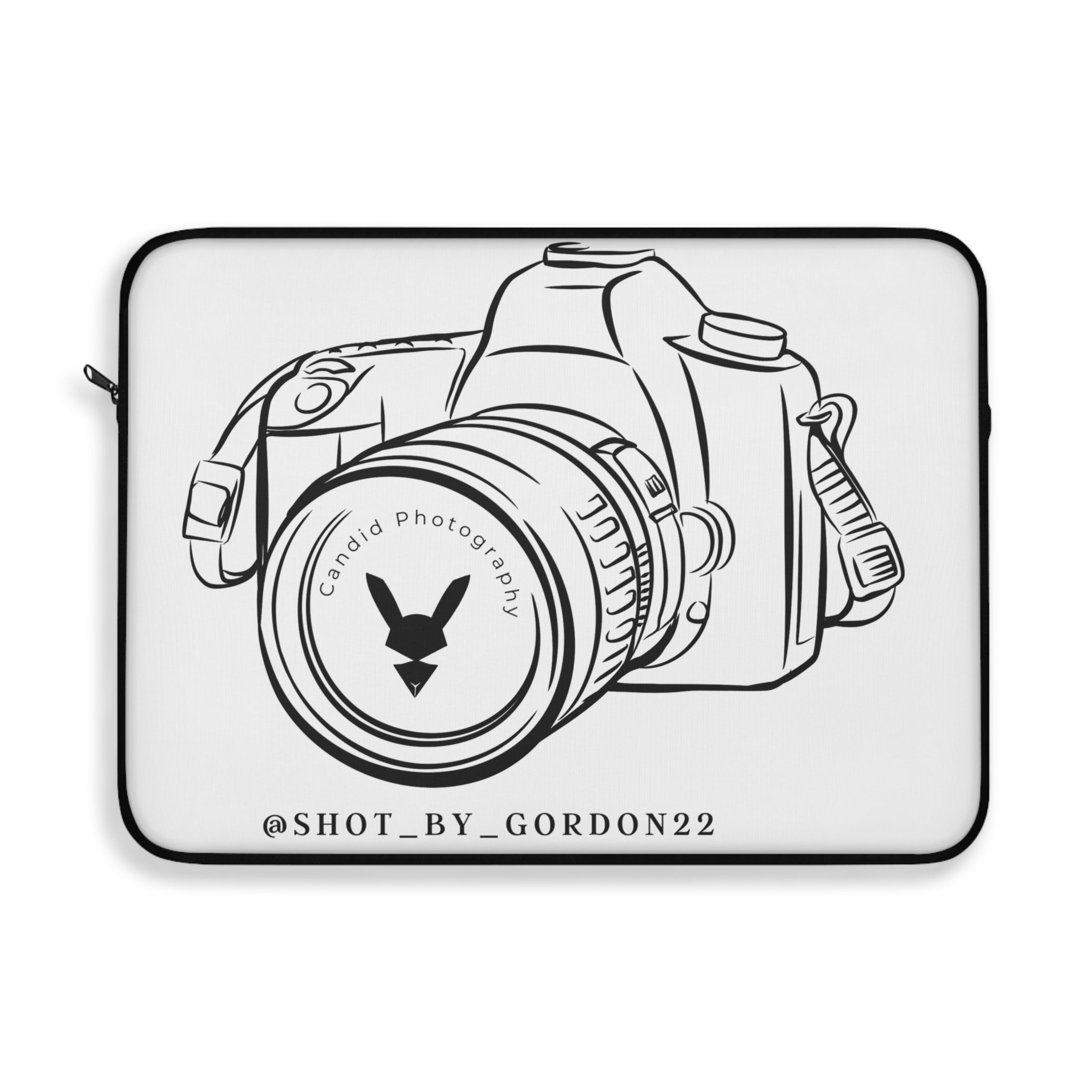 Shot_By_Gordon22 Logo Laptop Sleeve