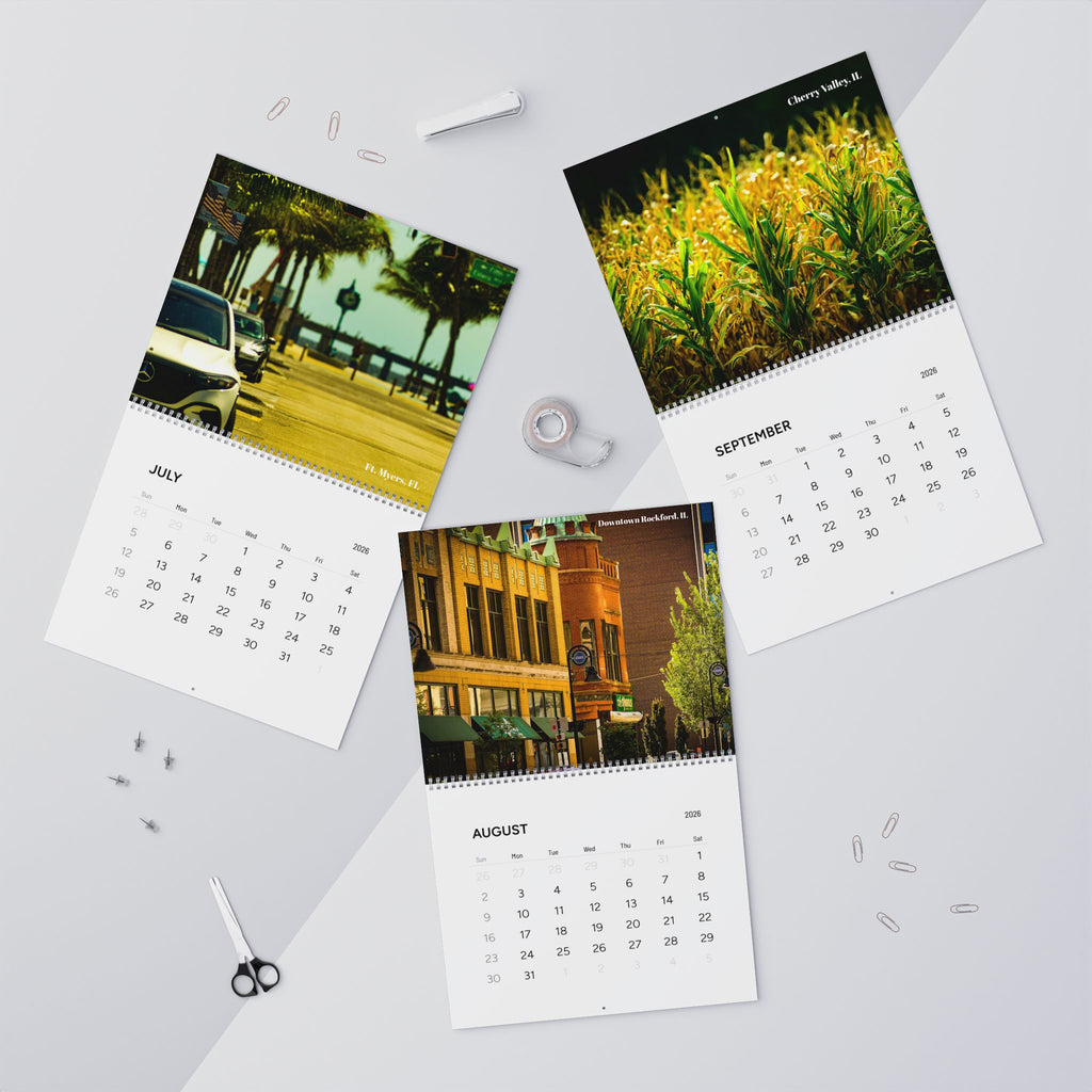 2026 Shot_By_Gordon22 Wall Calendar