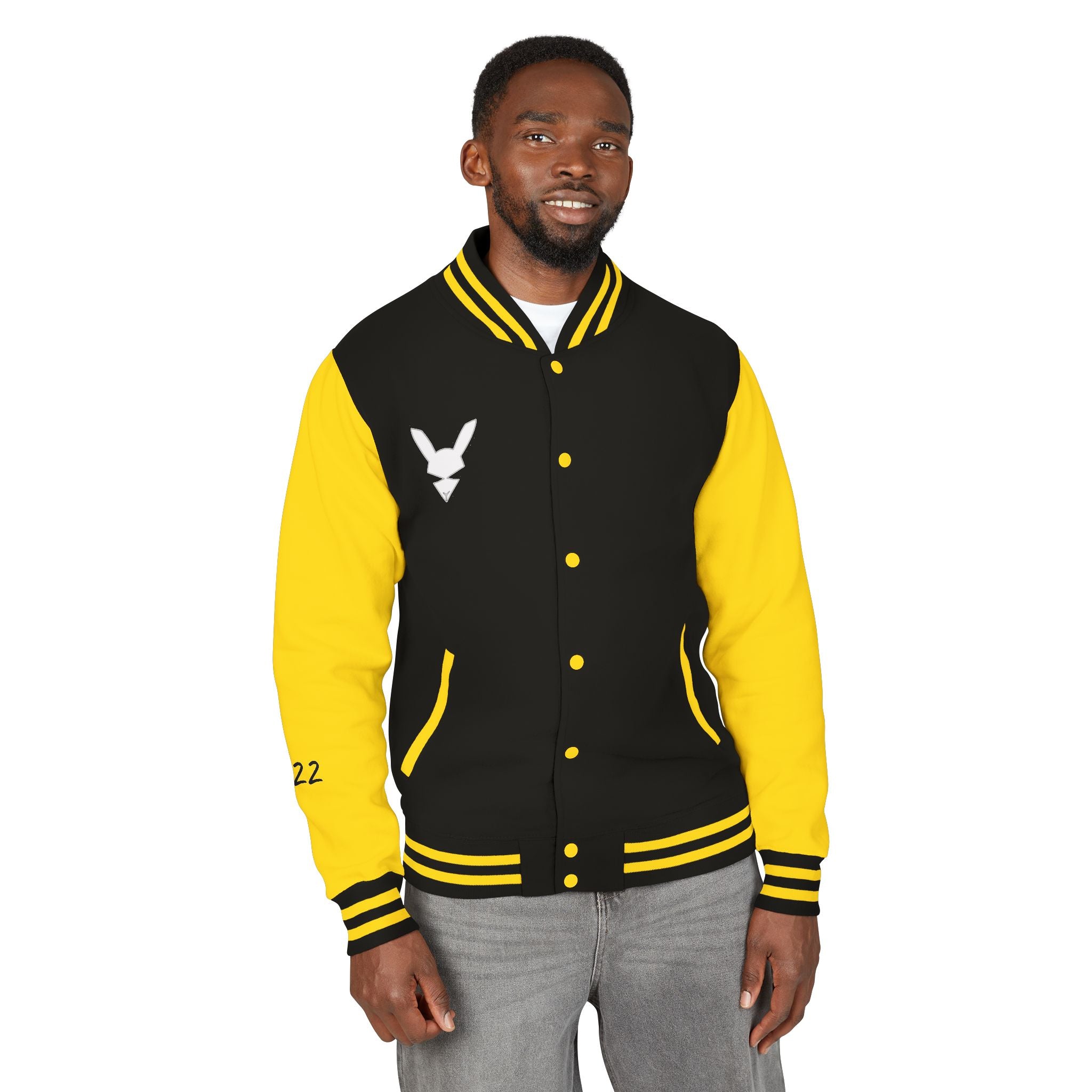 Fit22 Sports Club Varsity Letterman Jacket —