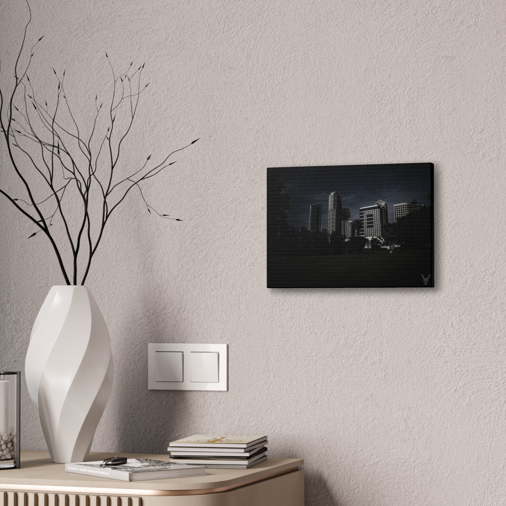 Skyscraper Matte Vol 2. - SanDiego CA -Canvas Print