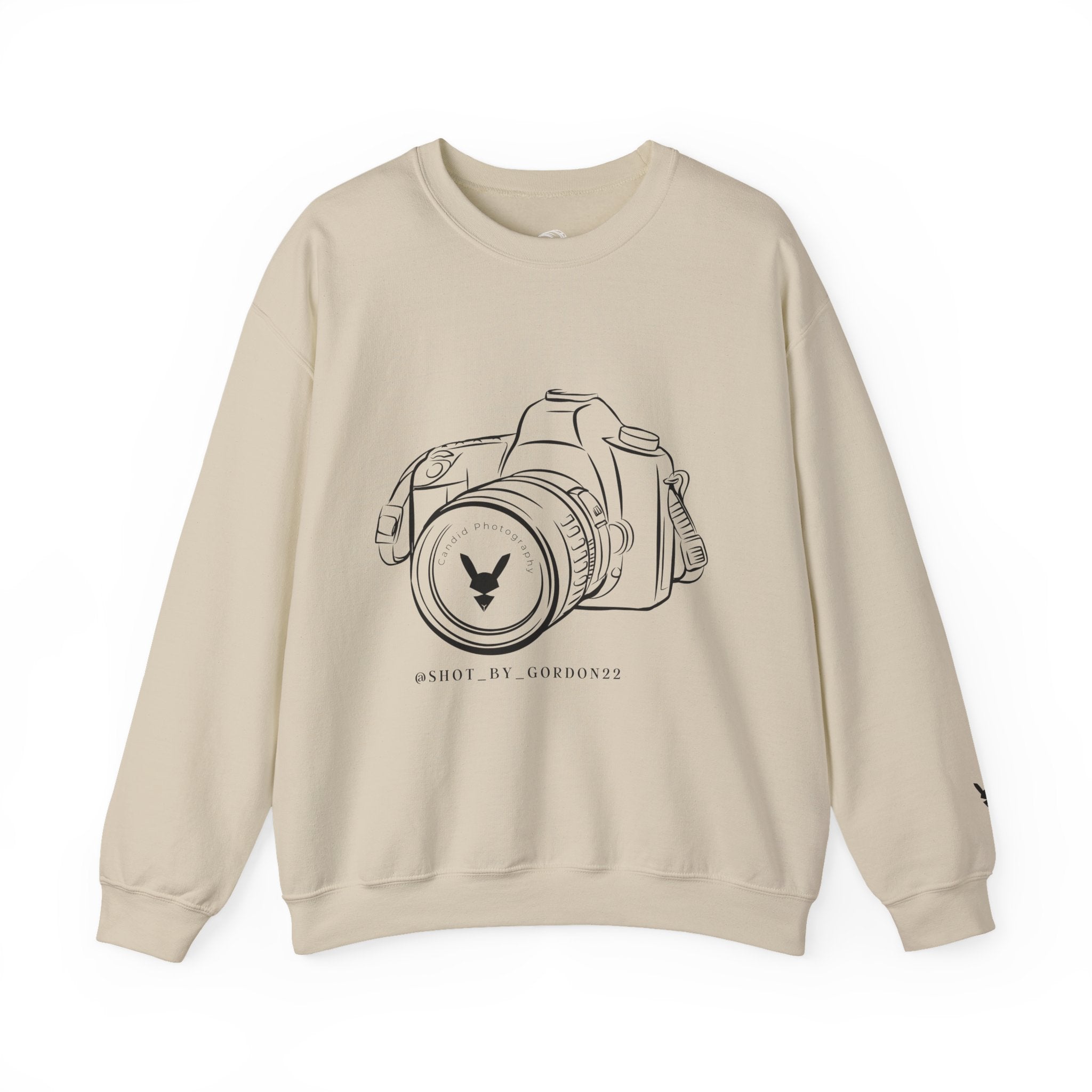 Candid Camera Streetwear Logo Crewneck