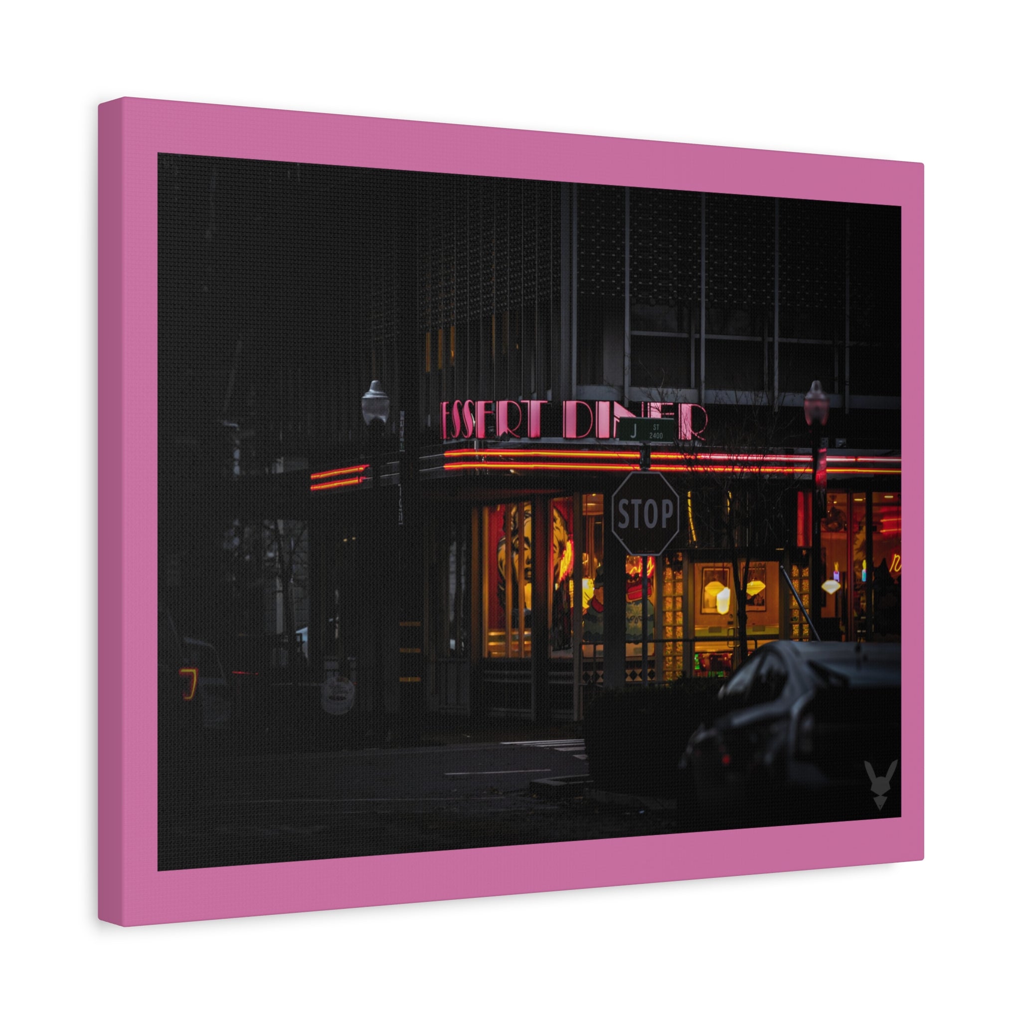 Sacramento Midtown Evening Glow Matte Canvas (Stretched) — “#CaptureEverything