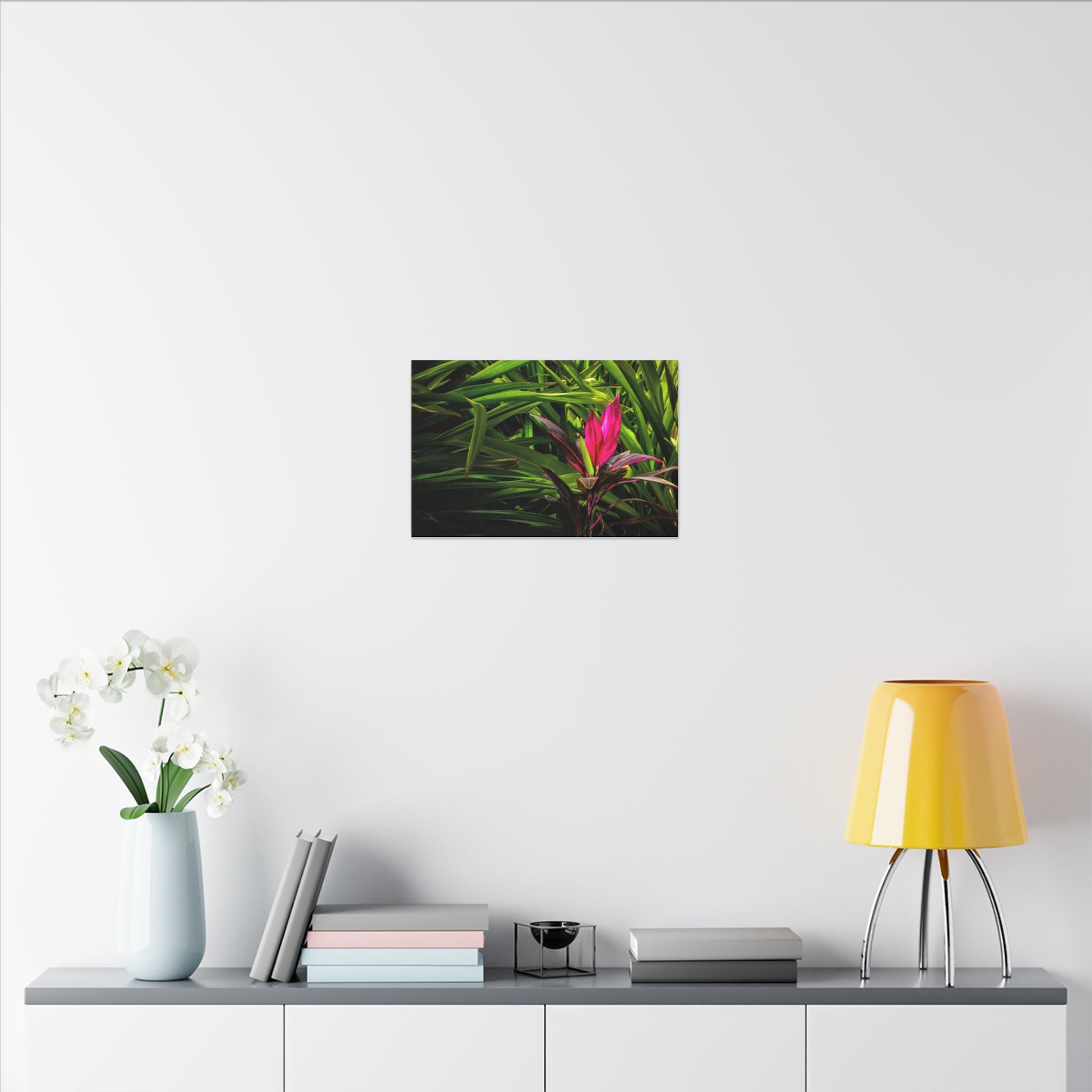 Bloom - Nature Collection Matte Canvas, Framed (Multi-color)