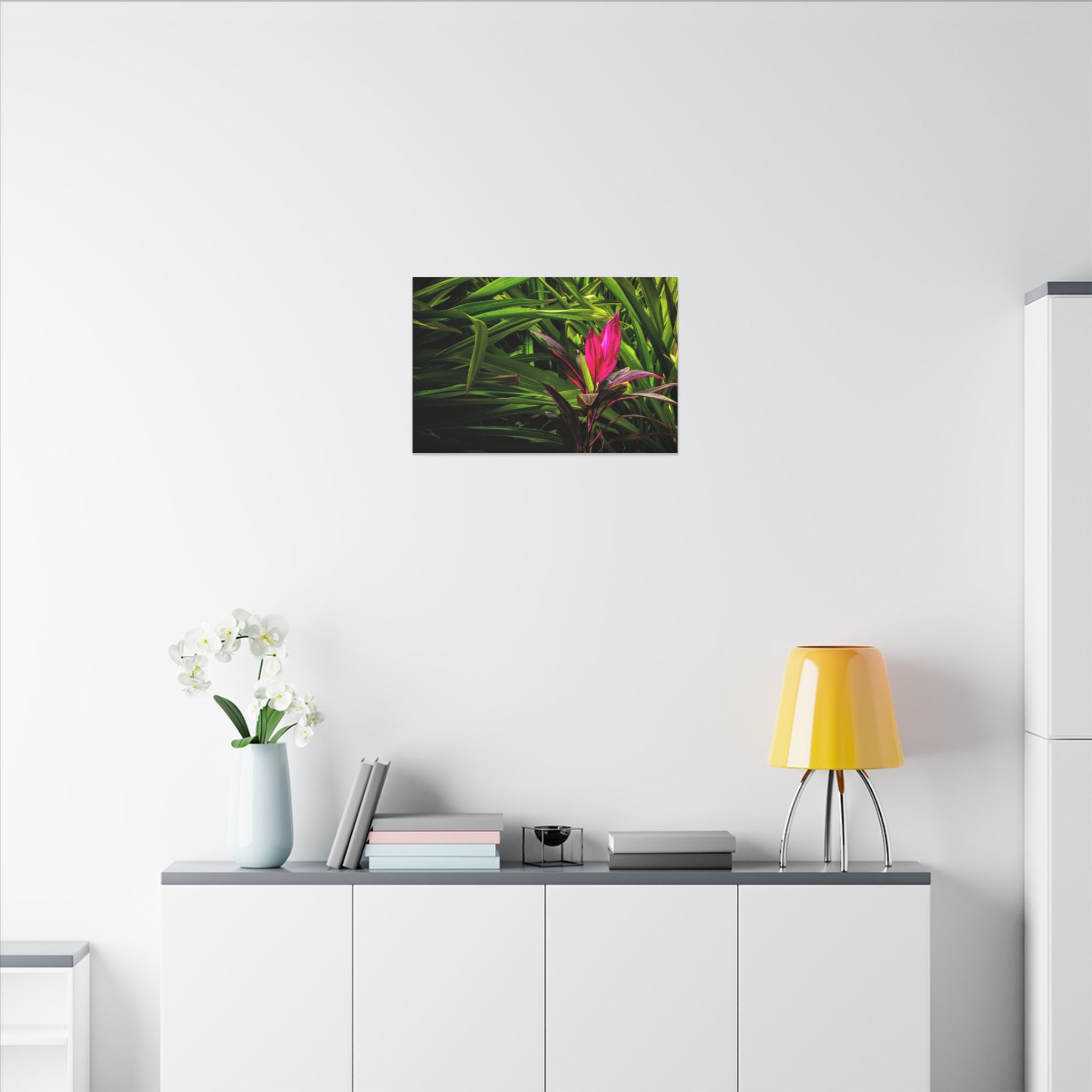 Bloom - Nature Collection Matte Canvas, Framed (Multi-color)