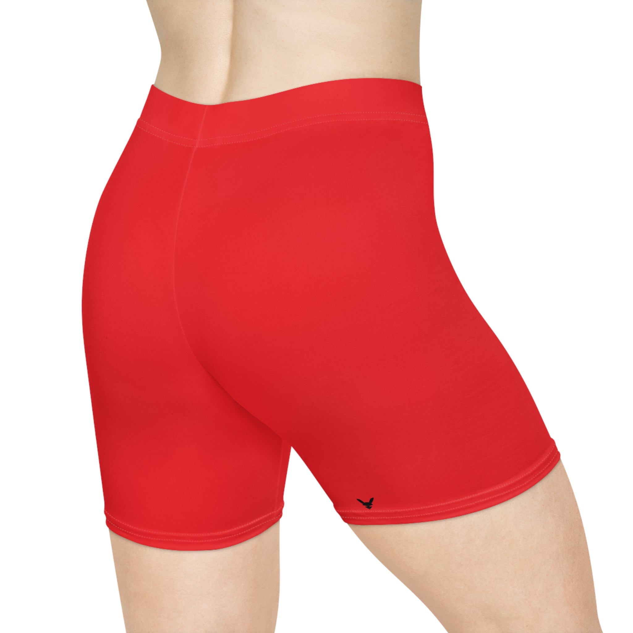 Fit22 Woman’s Biker Shorts - Cool Red