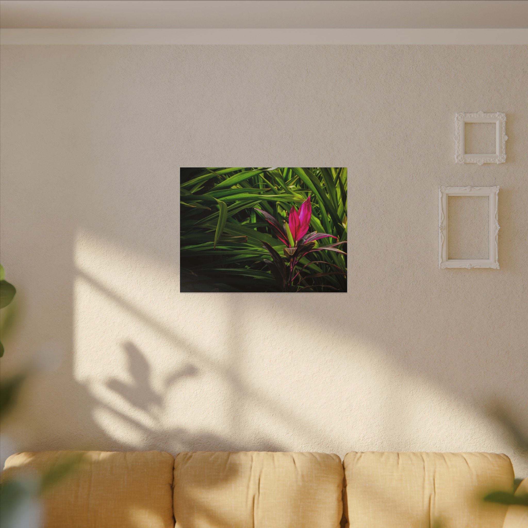 Bloom - Nature Collection Matte Canvas, Framed (Multi-color)