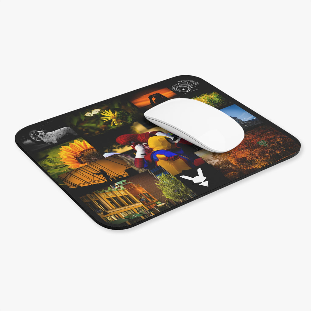 Gordon’s Collage Photo Mouse Pad for Home Office or Office Desk