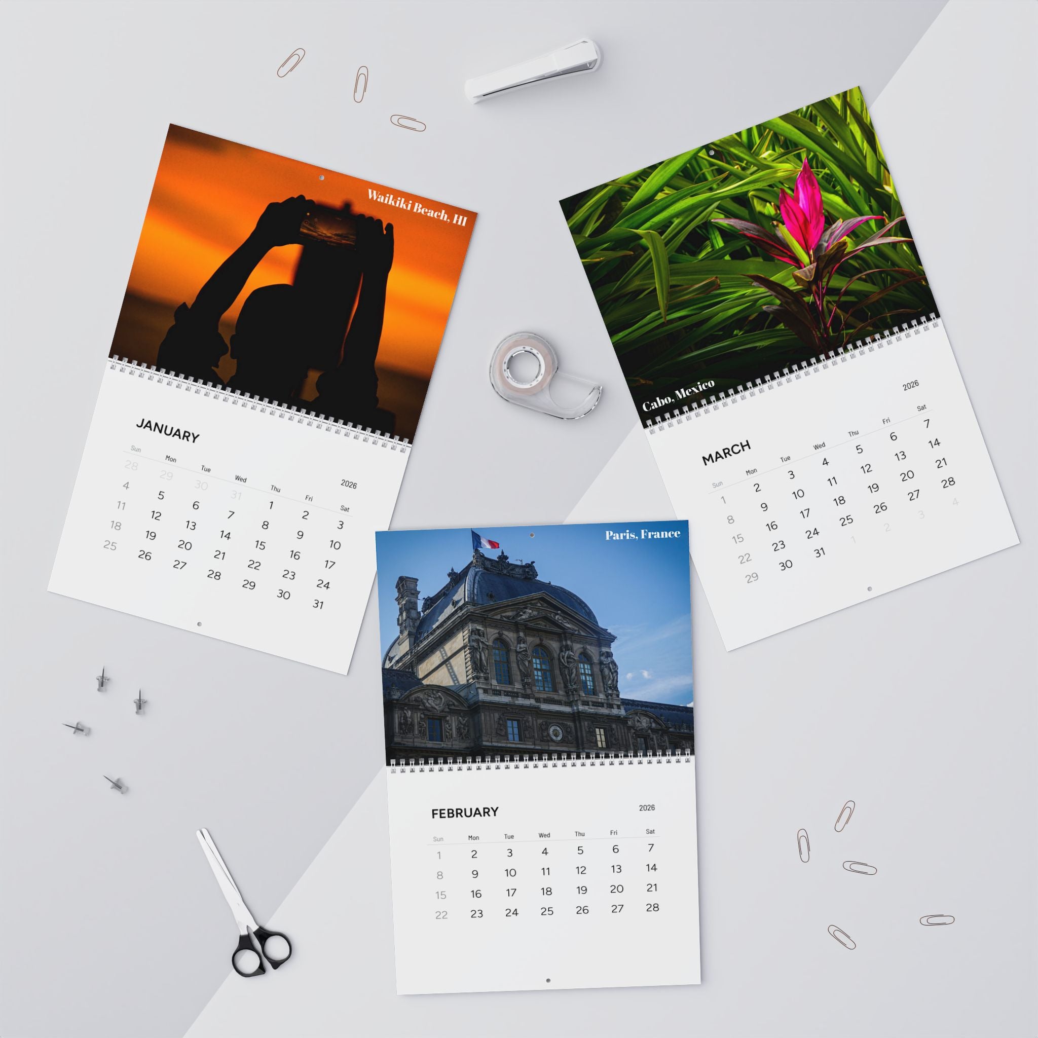 2026 Shot_By_Gordon22 Wall Calendar