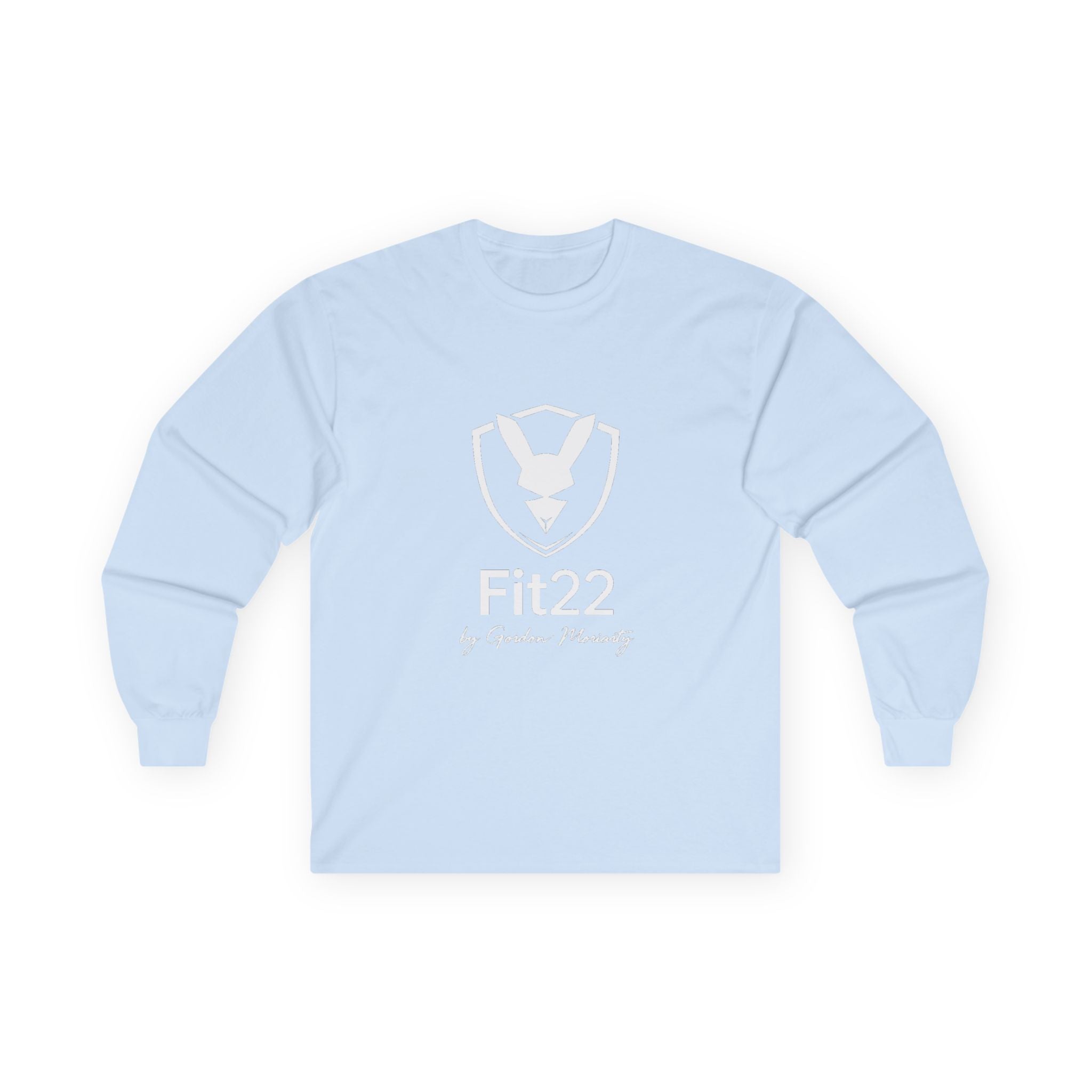 Fit22 by Gordon Moriarty - Long Sleeve Tee — Fitness Logo Shirt
