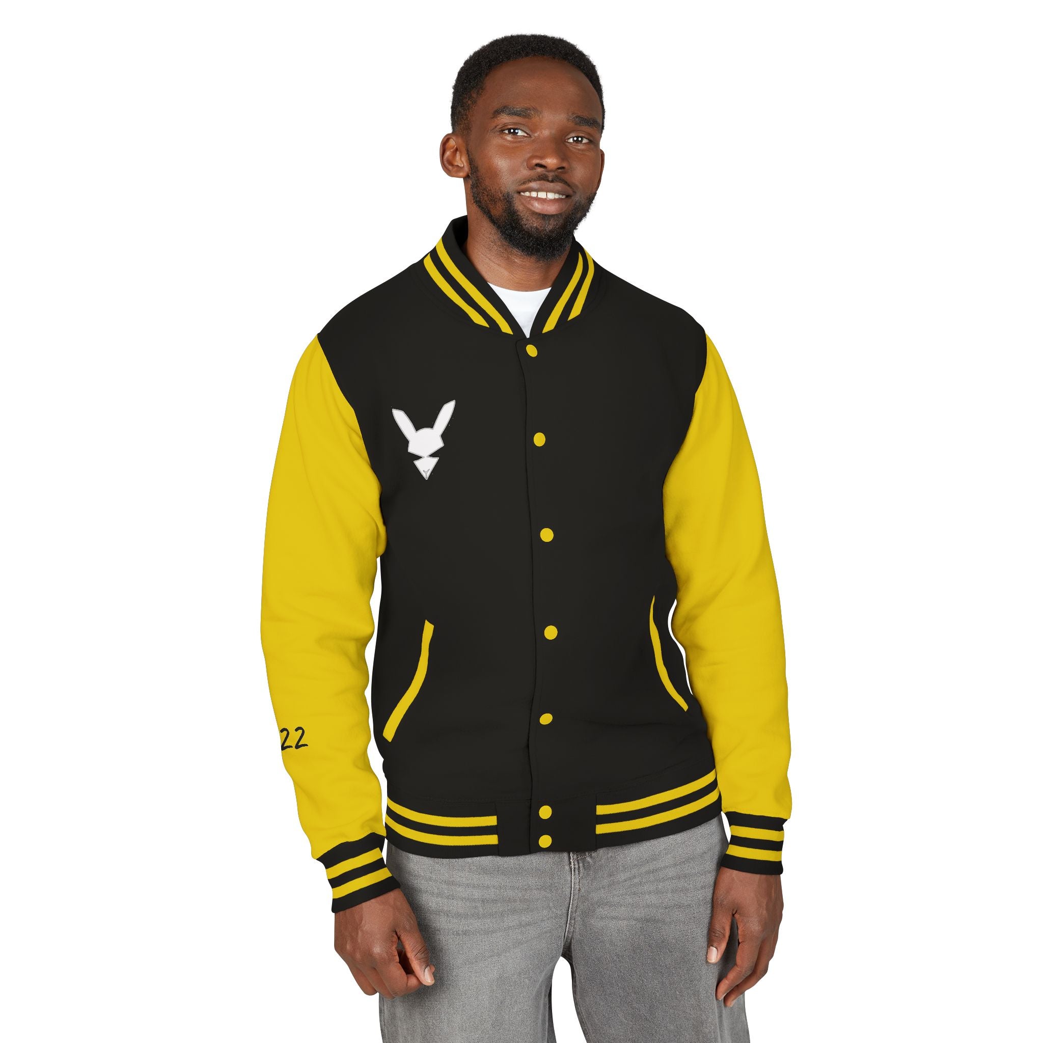 Fit22 Sports Club Varsity Letterman Jacket —