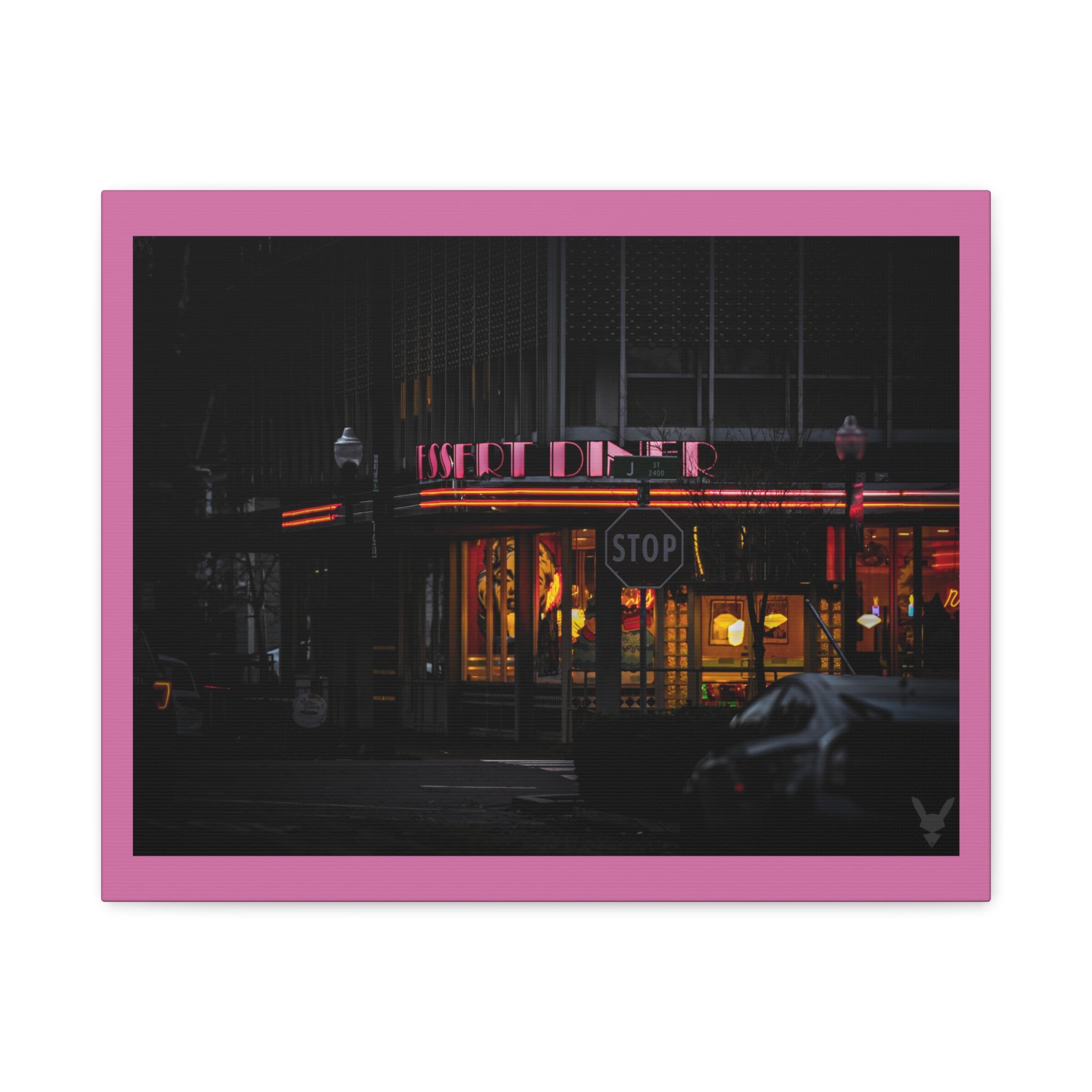 Sacramento Midtown Evening Glow Matte Canvas (Stretched) — “#CaptureEverything