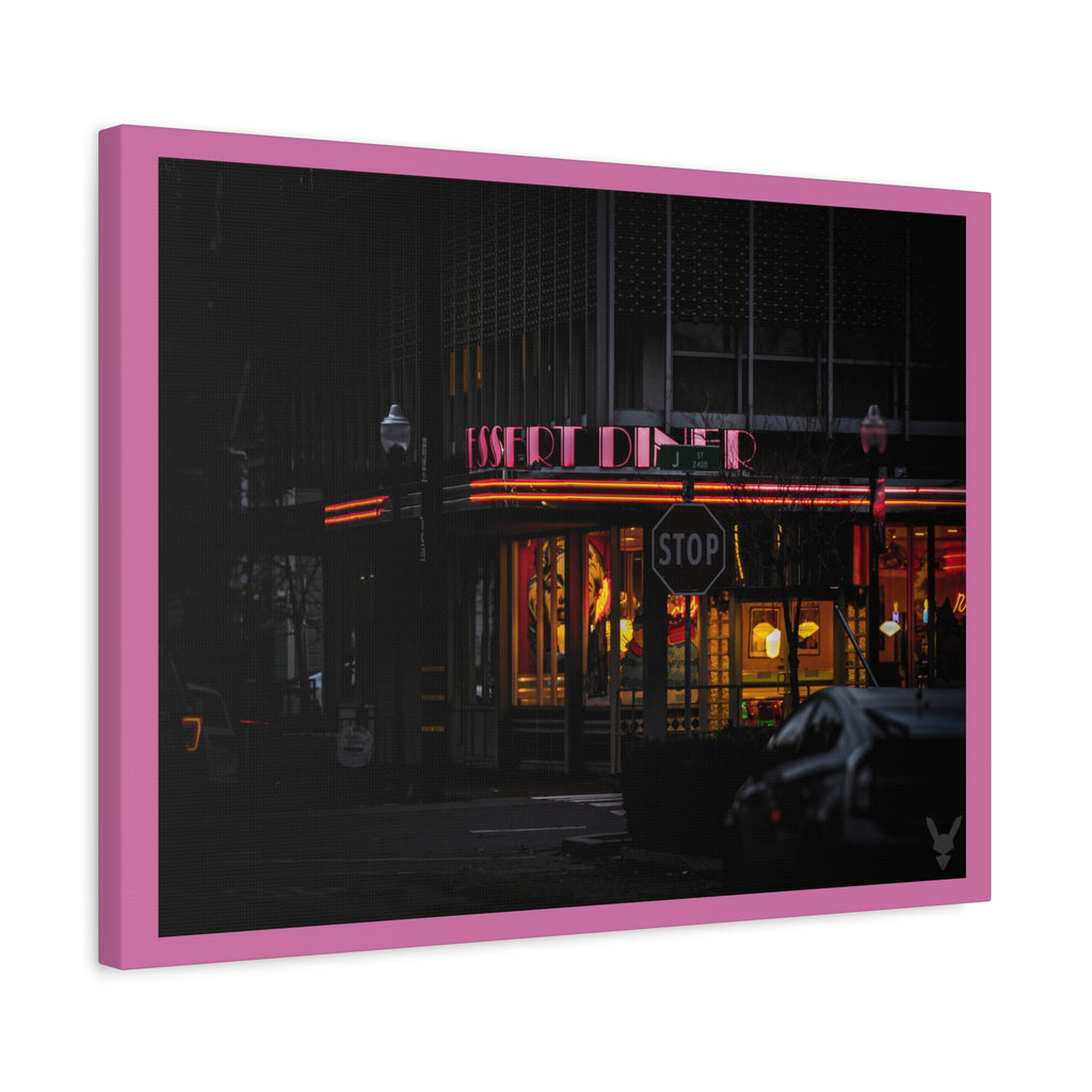 Sacramento Midtown Evening Glow Matte Canvas (Stretched) — “#CaptureEverything