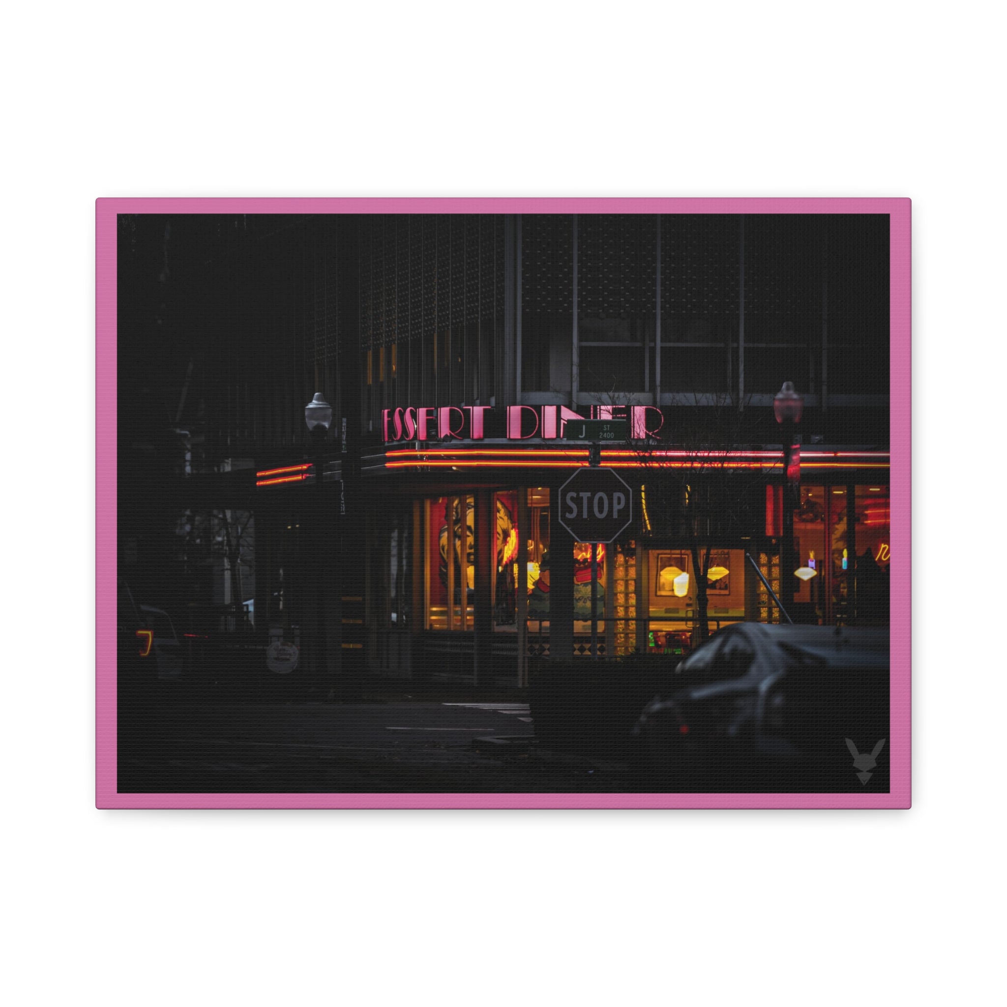 Sacramento Midtown Evening Glow Matte Canvas (Stretched) — “#CaptureEverything