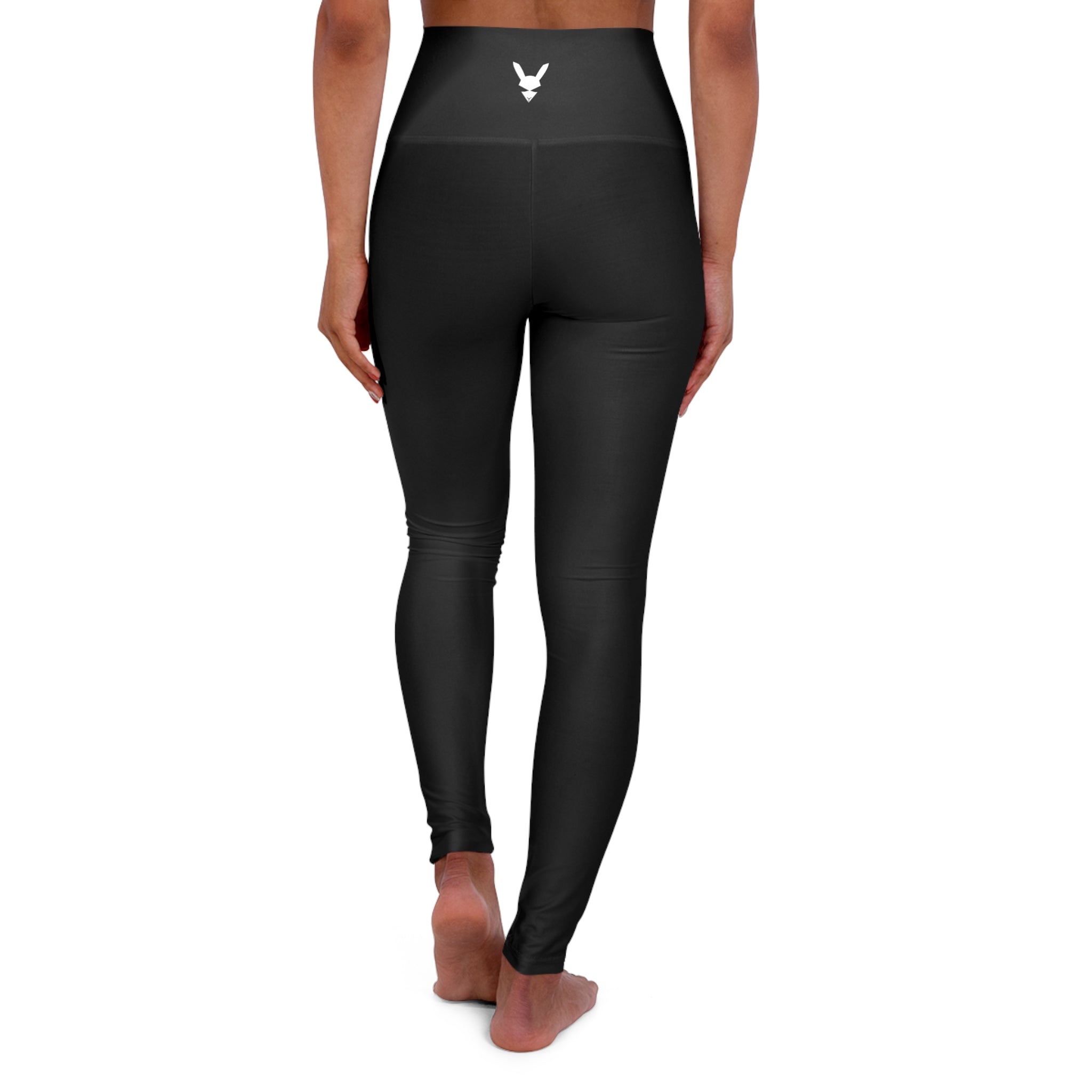 Fit22 by Gordon Moriarty - Black High-Waisted Yoga Performance Leggings