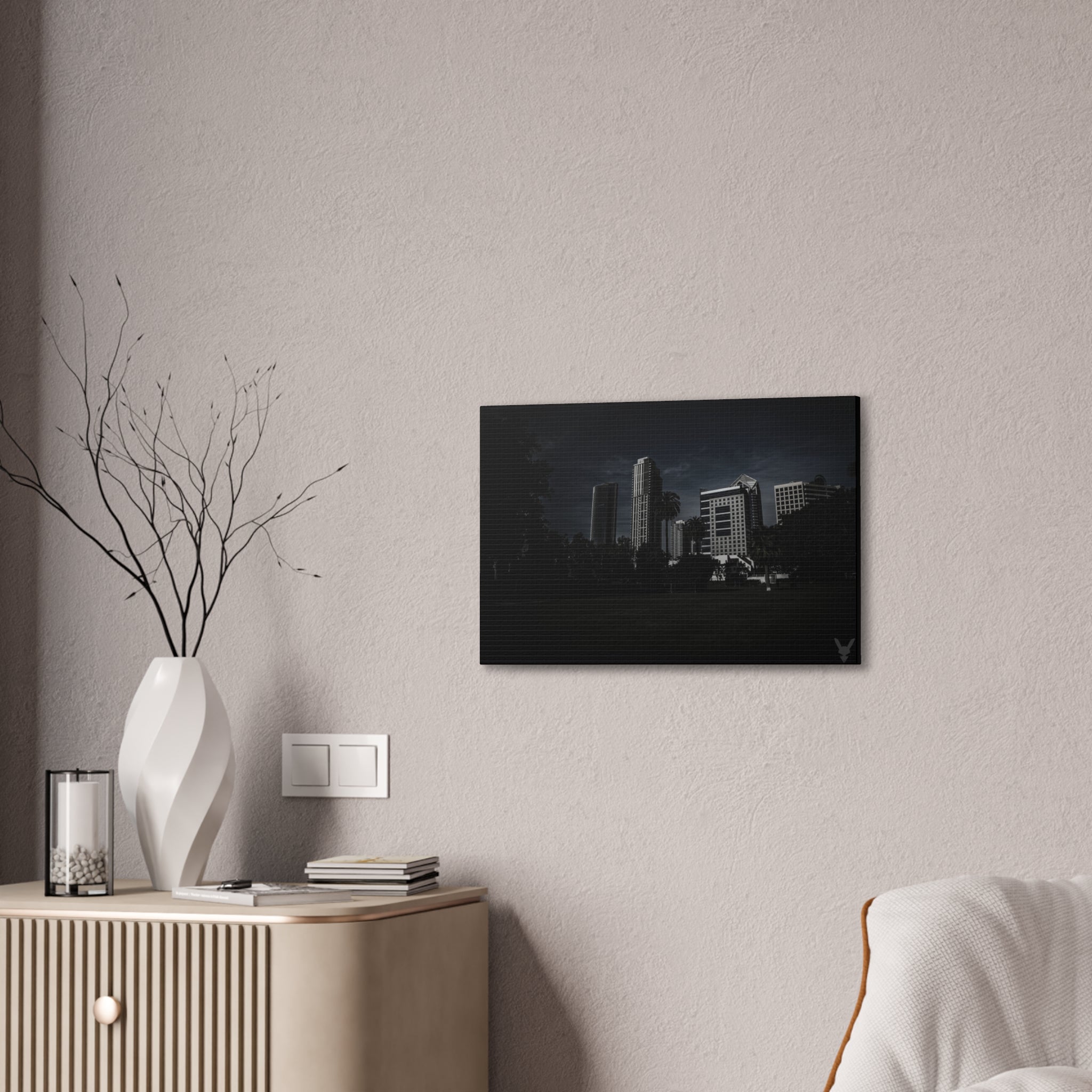 Skyscraper Matte Vol 2. - SanDiego CA -Canvas Print