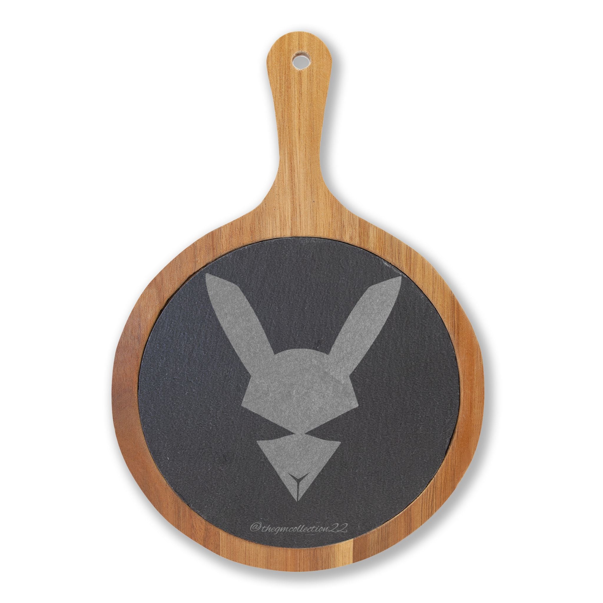 Flagship Logo Engraved Acacia Charcuterie Board
