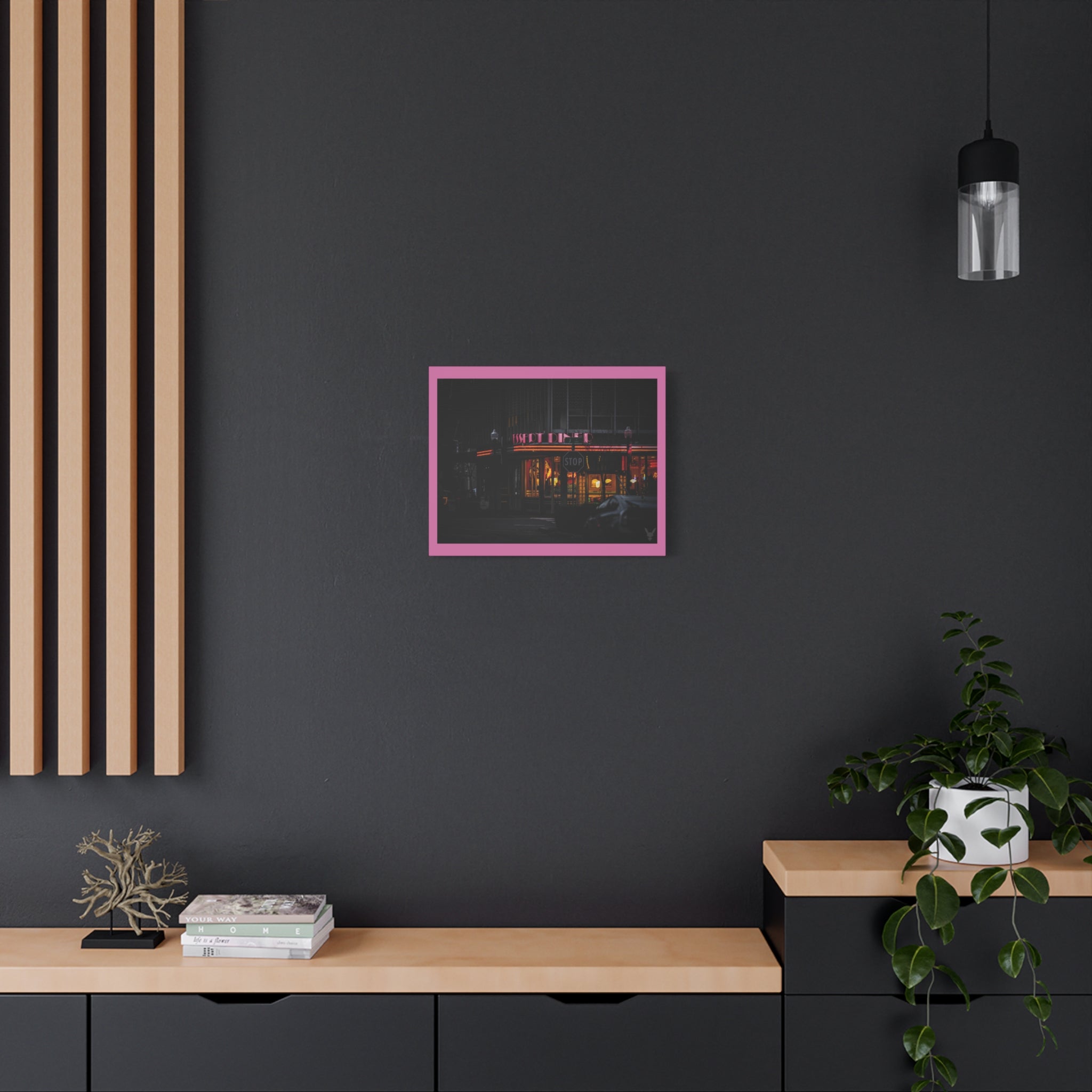 Sacramento Midtown Evening Glow Matte Canvas (Stretched) — “#CaptureEverything