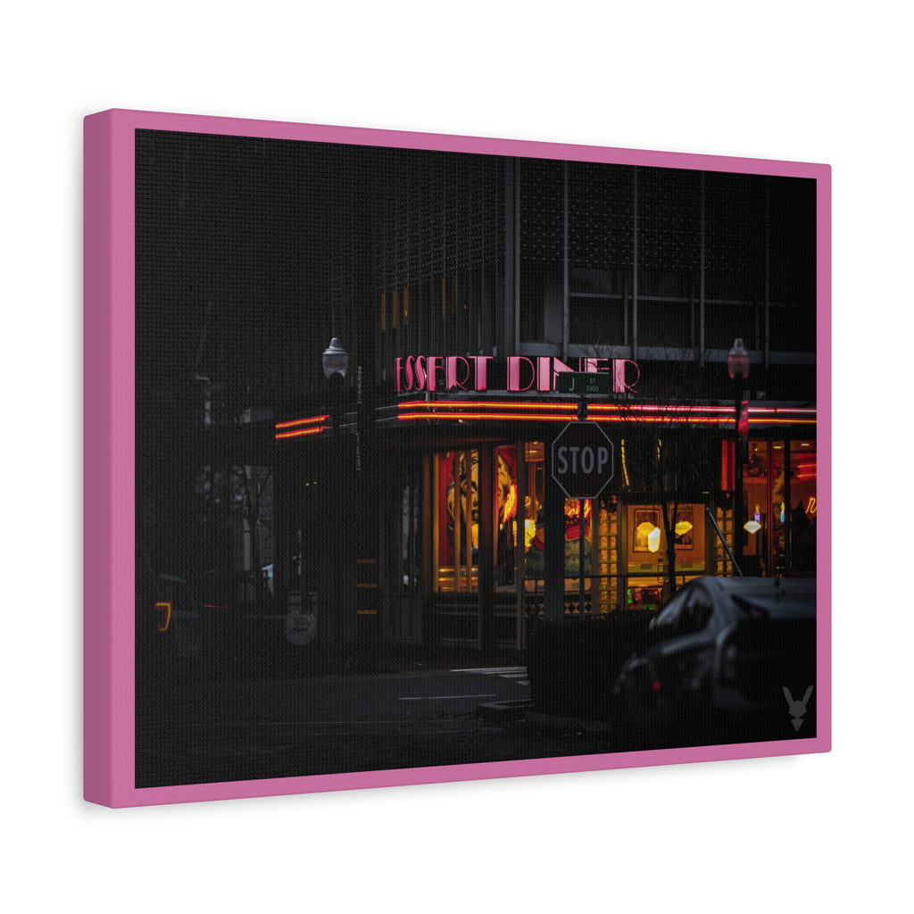 Sacramento Midtown Evening Glow Matte Canvas (Stretched) — “#CaptureEverything