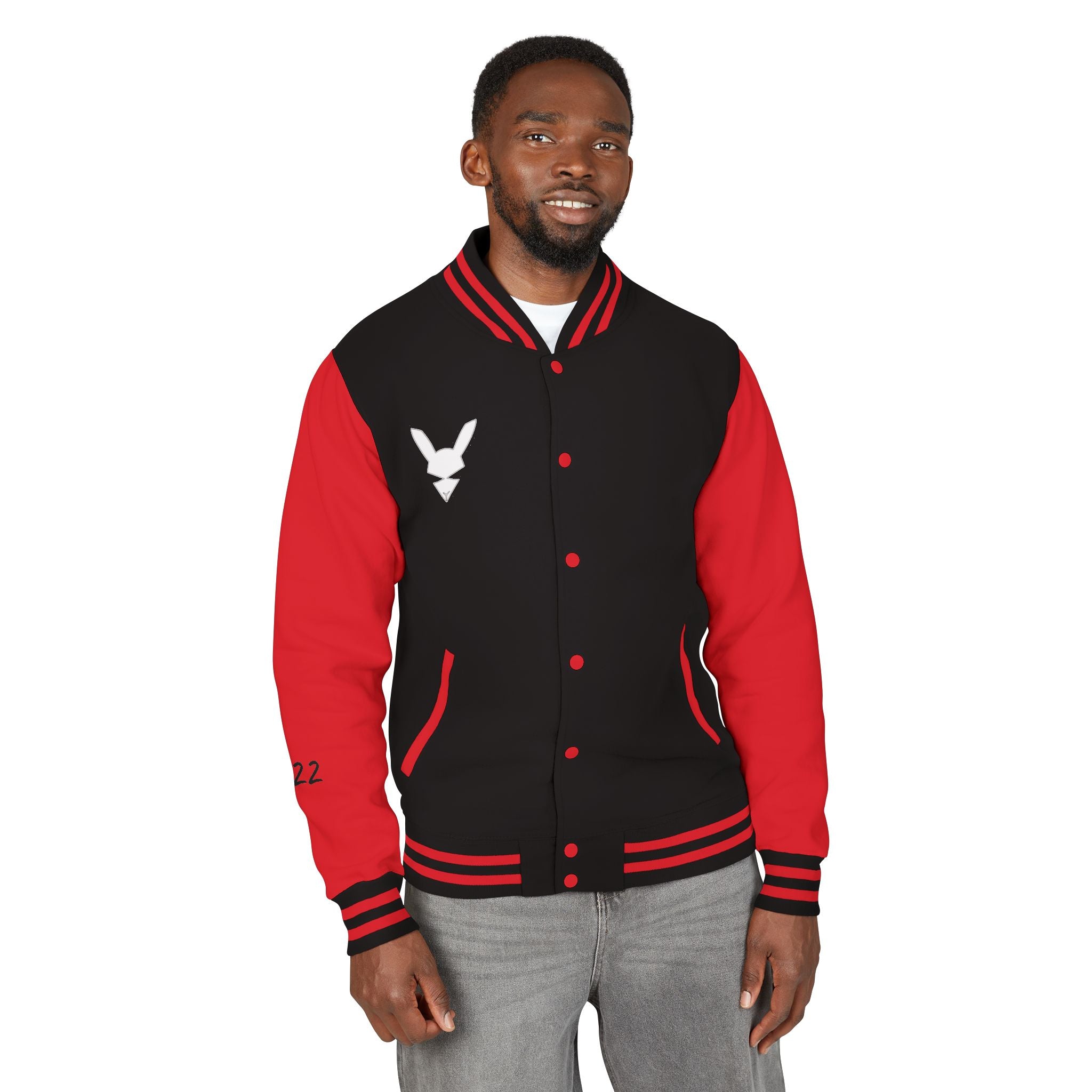 Fit22 Sports Club Varsity Letterman Jacket —