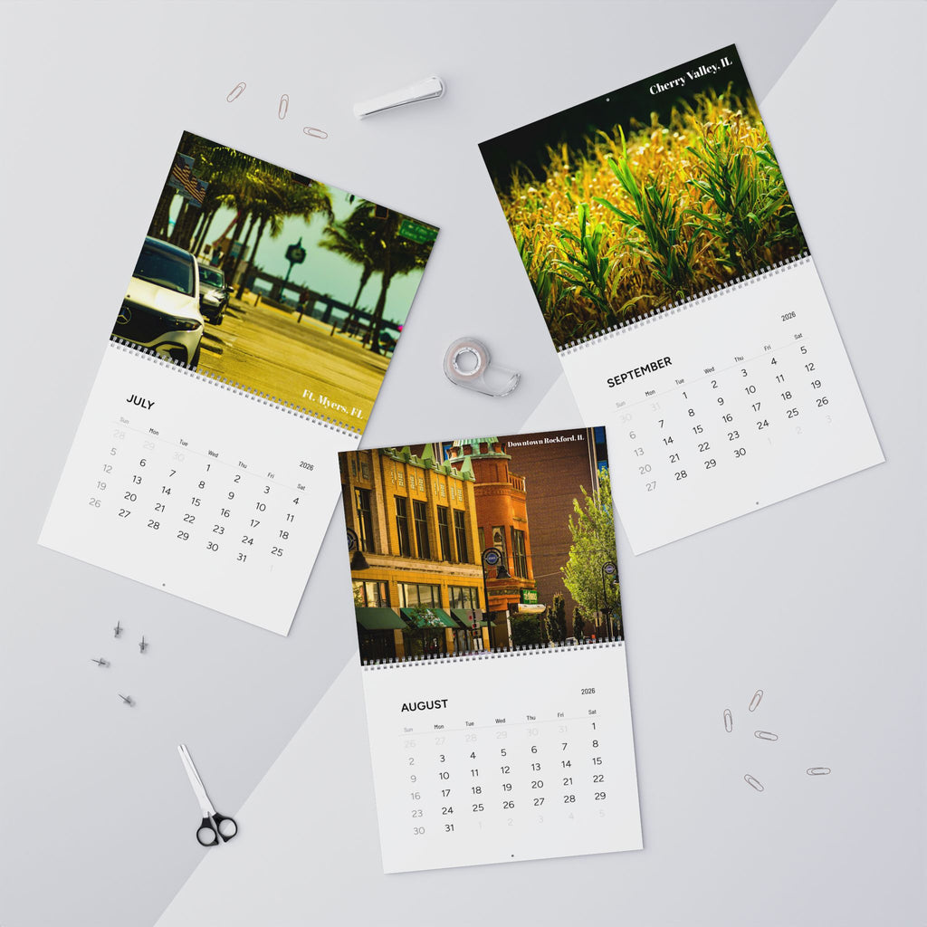 2026 Shot_By_Gordon22 Wall Calendar