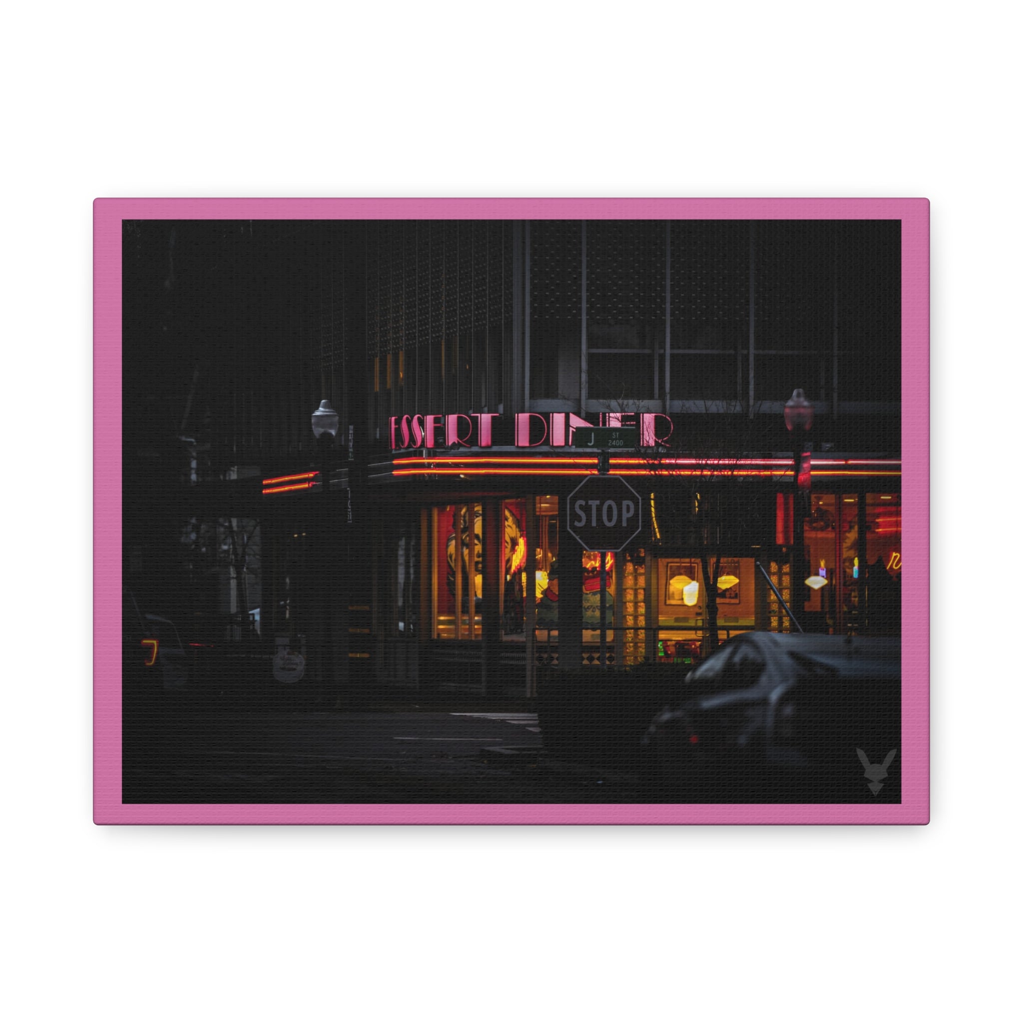 Sacramento Midtown Evening Glow Matte Canvas (Stretched) — “#CaptureEverything