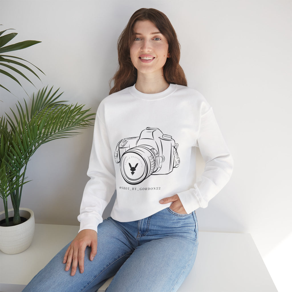 Candid Camera Streetwear Logo Crewneck
